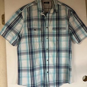 ALFANI MENS COTTON REG FIT SHIRT